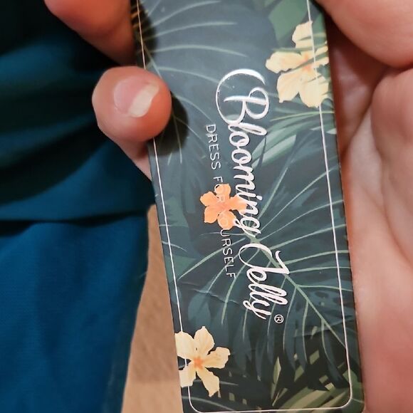 Blue One Piece Swimwear with Sleek Design - Picture 2 of 7